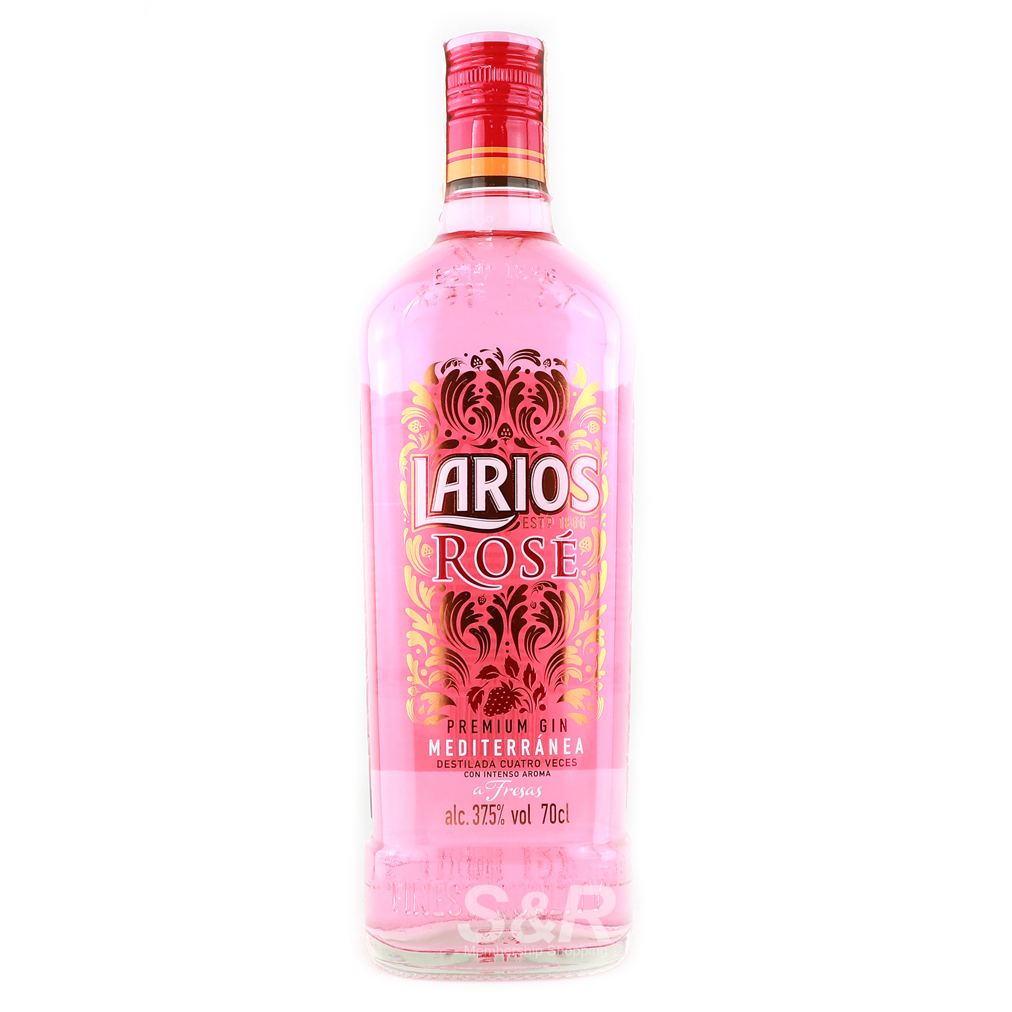 Larios Rose Premium Gin 700mL Larios Rose Premium Gin 700mL